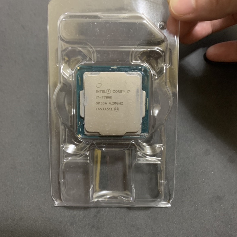 [二手］Intel CPU i7 7700k