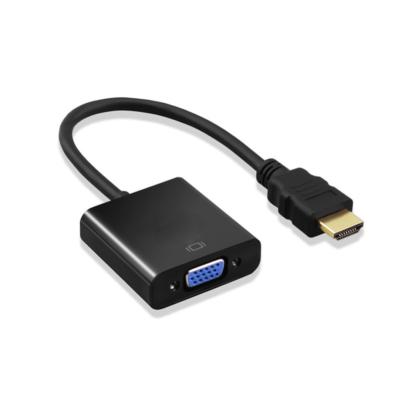 HDMI to VGA轉接線-音源版 電腦轉電視 HDMI轉VGA 現貨 廠商直送