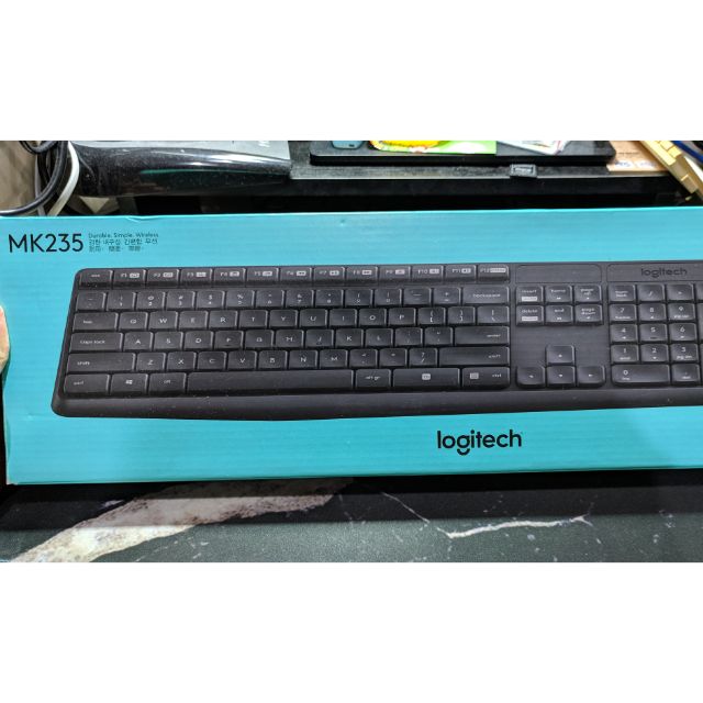Logitech 羅技 Mk235 無線鍵盤滑鼠組