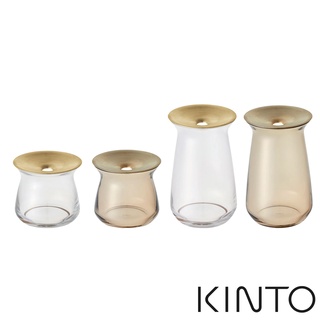 伴桌｜KINTO LUNA 花瓶 (360ml 170ml 花器 水生花器)