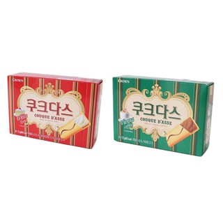韓國 CROWN 法式薄燒夾心餅 72g / 128g夾心薄餅 夾心餅乾
