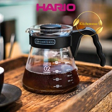 Hario V60 玻璃咖啡服務器 Hario 咖啡服務器 450mL 700mL VC