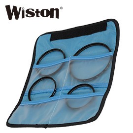 WISTON 濾鏡保護袋-(可裝4片)小 魔鬼氈扣設計快速抽取 超耐磨尼龍及防雨材質