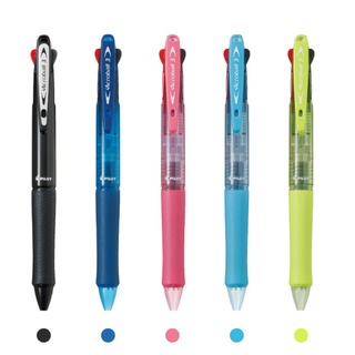 【PILOT百樂】BKAB-40F 三色輕油舒寫筆0.7mm