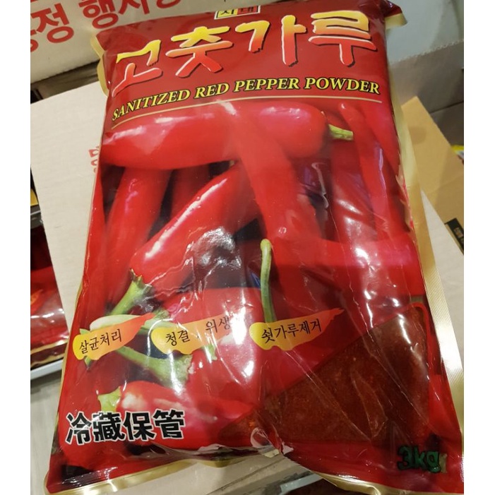 韓國辣椒粉（綠色地帶）3公斤分裝1公斤