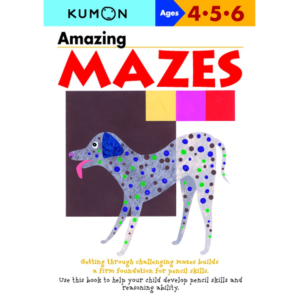 【08050502】美國 KUMON WORKBOOKS 幼兒英語學習書 迷宮 黏貼本 剪裁書 訓練思考邏輯 培養創意