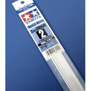 (大鳥叔叔模型)tamiya 田宮工作樂70129角棒 改造棒2mm白色10入長40cm