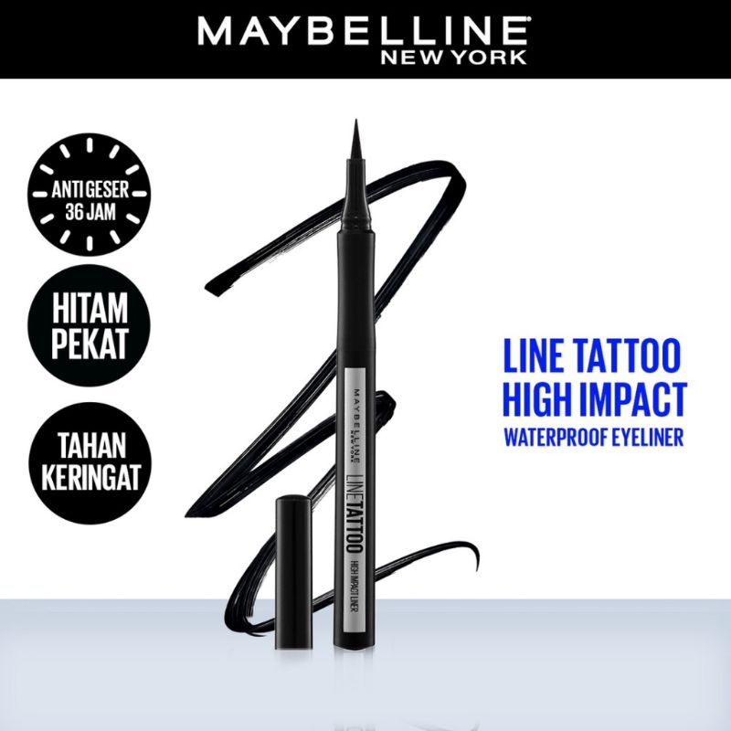 MAYBELLINE Rejeki.shop 美寶蓮眼線筆紋身高衝擊眼線筆