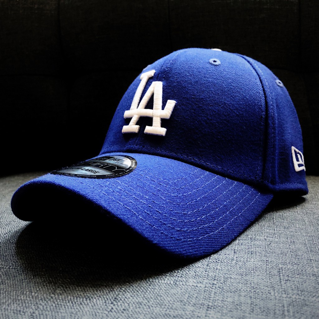 New Era MLB 洛杉磯道奇 經典款 39THIRTY 硬版 全封 鬆緊帶 彎帽 LA