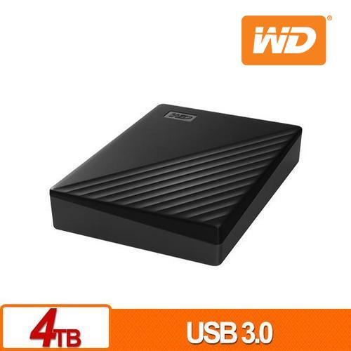 WD 威騰 My Passport 4TB(黑) 2.5吋行動硬碟