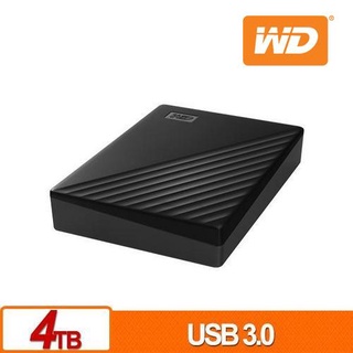 wd 威騰 my passport 4tb(黑) 2.5吋行動硬碟