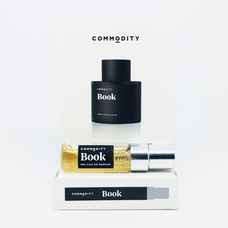 溫馨部屋 現貨 Commodity Book Eau De Parfum 女性相水試管香水小香水3ml 木質調 蝦皮購物