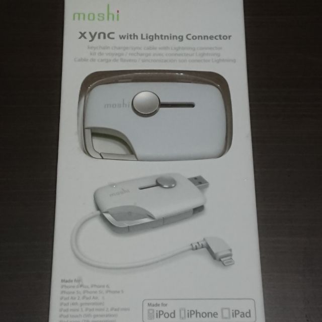 Moshi xync with Lightning Connector iPhone 轉接 USB 可收納SIM卡