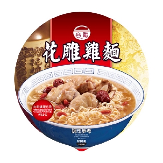 臺灣菸酒 花雕雞麵(200g) 泡麵 臺酒花雕雞麵 臺酒泡麵 進補 宵夜 花雕 露營【小三美日】空運禁送 D104507