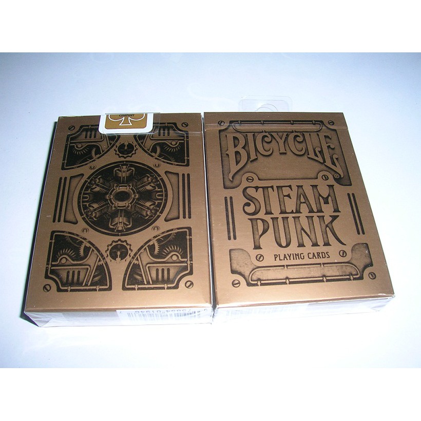 撲克牌 BICYCLE USPCC Steampunk 銅色外盒平紋