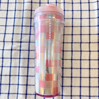日本帶回 starbucks星巴克 限定櫻花 馬賽克 隨行杯 350ml