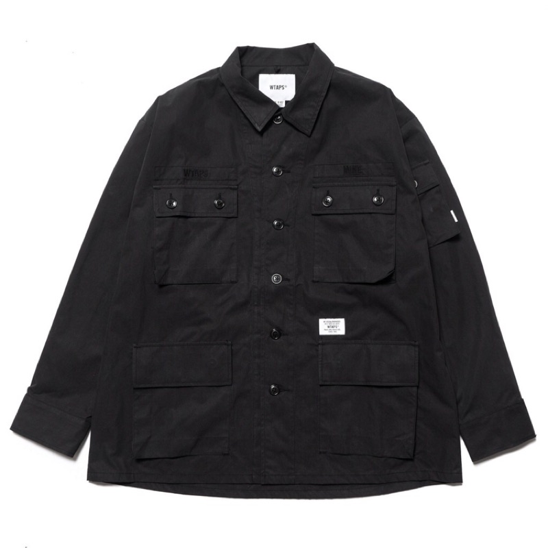 《著樂》【WTAPS】18SS JUNGLE LS BLACK 黑S 全新現貨