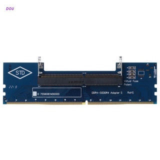 DOU iwo 專業筆記本電腦 DDR4 SO-DIMM 轉臺式機 DIMM 記憶體 RAM 連接器適配器臺式電腦內存卡轉
