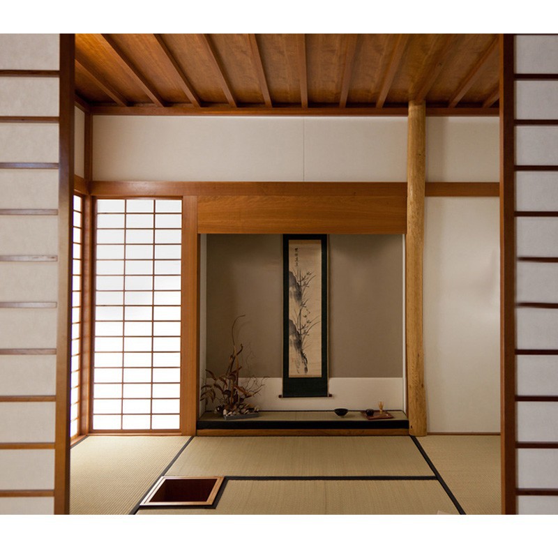 Pvc折疊門日式推拉門榻榻米門移門隔斷門和室門格子窗樟子榻榻米定制格子門 蝦皮購物