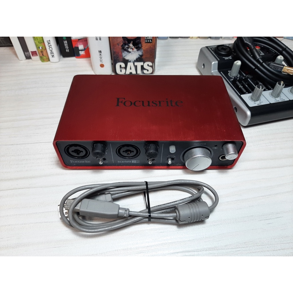 Focusrite Scarlett 2i2 錄音介面 二手