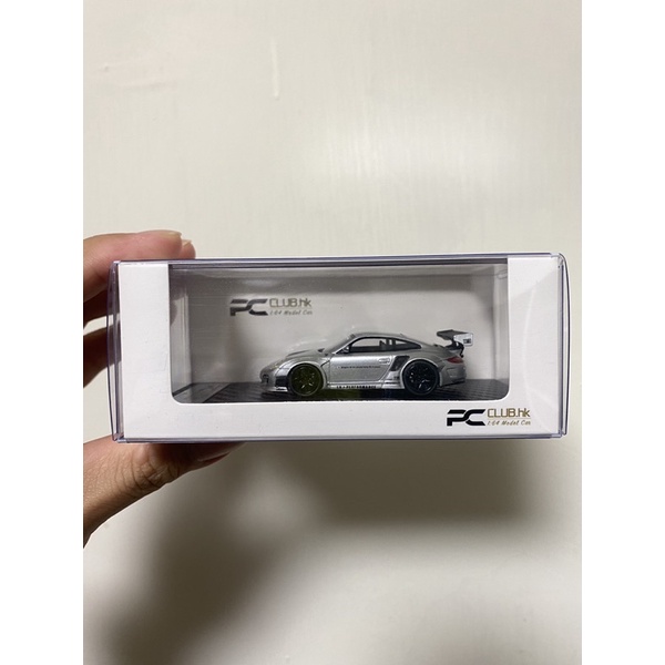 1/64 MCE Porsche 997 LB WORKS 高亮銀