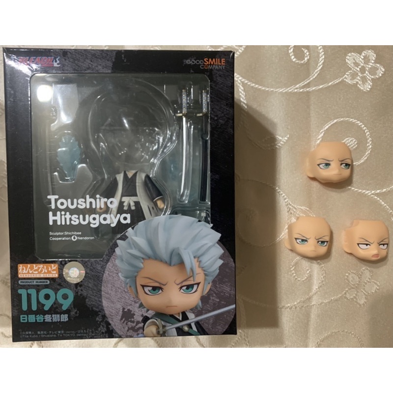 (殺肉)拆擺 GSC 1199 代理版 黏土人 BLEACH 死神 日番谷冬獅郎 GSC 1199 日番谷 黏土人 三臉