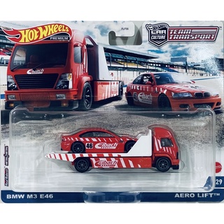 風火輪 Hot Wheels TEAM TRANSPORT 運輸車 #29 BMW M3 E46 & AERO LIFT