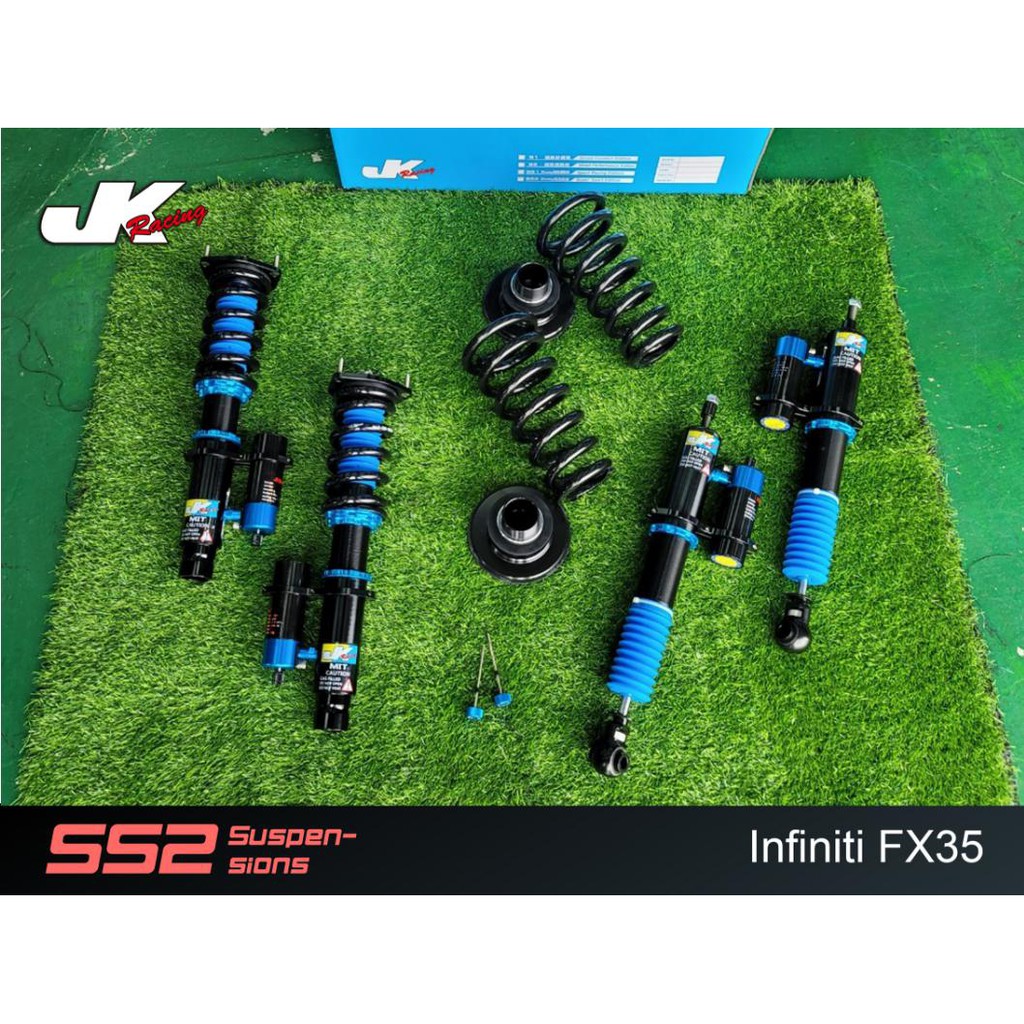 【JK RACING避震器】SS2 可調式避震器 INFINITI  FX35 氮氣瓶性能運動版 2way – CS車宮