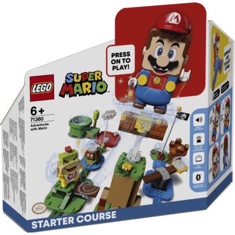 樂高LEGO 71360 SUPER MARIO 超級瑪利歐兄弟 瑪利歐冒險主機