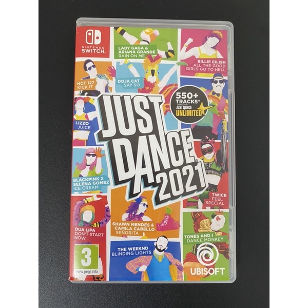 SWITCH二手遊戲片 舞力全開JUST DANCE2021 中文版