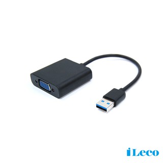 CX USB 線 3.0 頭 轉 VGA 1080P HD 顯示器 螢幕 監視器 電視 液晶 VGA頭 線