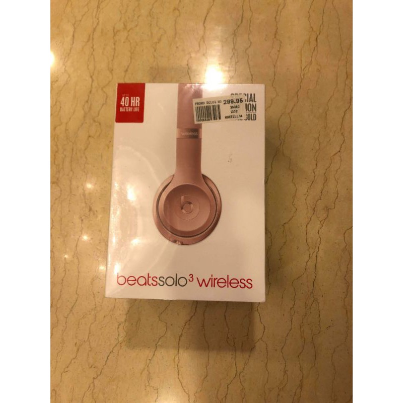 Beats Studio3 Wireless 耳罩式耳機 玫瑰金 （官網售11900元）