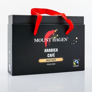 【Mount Hagen】公平貿易即溶咖啡禮盒（2g x 50包）