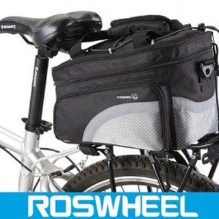 特價款ROSWHEEL 14236 15L 頂部可加高 兩翼可擴充套件 自行車後座包 貨架包 車尾包 環島包 後上袋後貨架包