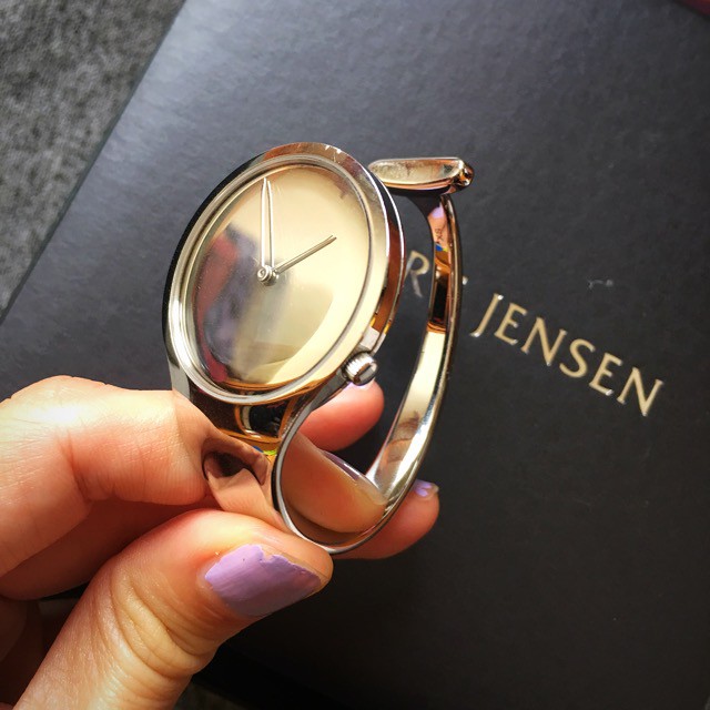 Georg Jensen 喬治傑生 Vivianna 朵蘭 手鐲腕錶-34mm