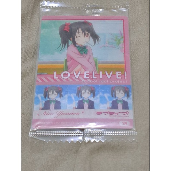 妮可：） Love live LoveLive! 威化餅 威化餅卡 餅卡 收藏卡 塑膠卡 動漫