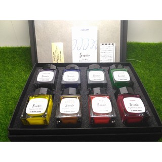[溫馨小舖]日本 SAILOR 寫樂 2017 STORiA 耐水性 鋼筆 墨水瓶 8色組 20ml 限量組 售完止