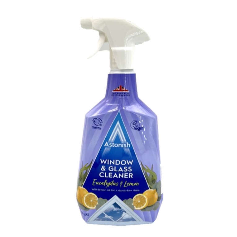 附發票 英國 Astonish 窗戶和玻璃 清潔劑 750 ml (window &amp; glass cleaner )