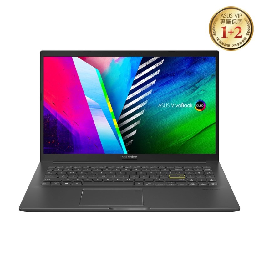 華碩ASUS VivoBook S15 OLED S513EQ-0142K1135G7 搖滾黑