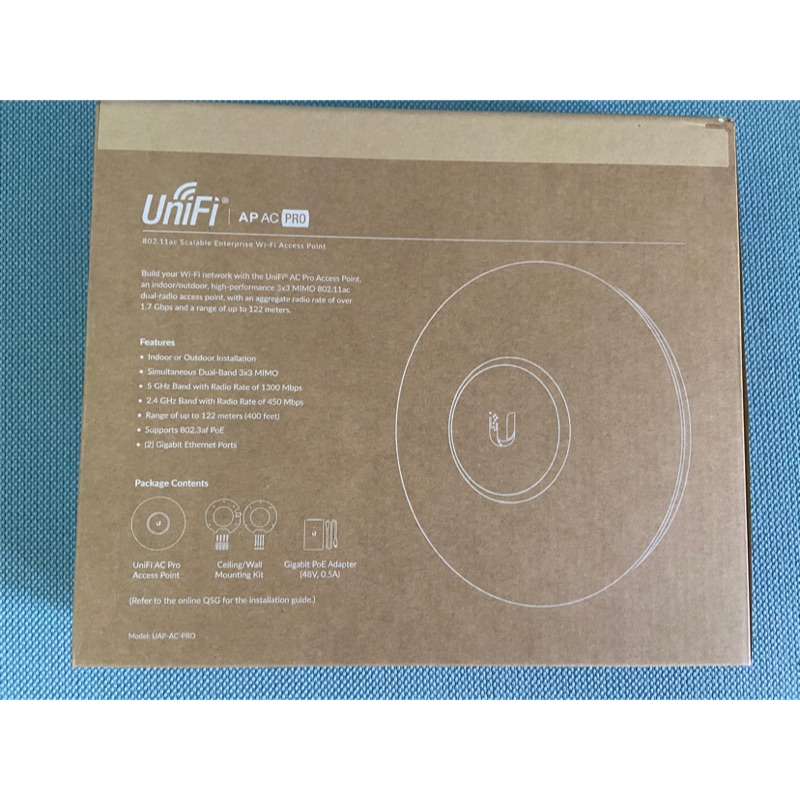 [一年保固] [現貨] Ubiquiti Unifi AP AC PRO UAP-AC-PRO