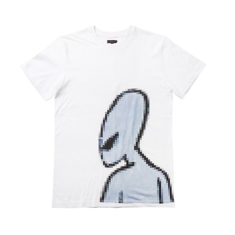 Clot Alien Jiu Jitsu Head 白 短袖T恤 休閒 棉質 設計 外星人