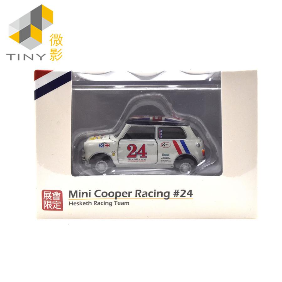 TINY微影Mini Cooper Hesketh Racing 24號車模型/ 展會限定款 eslite誠品