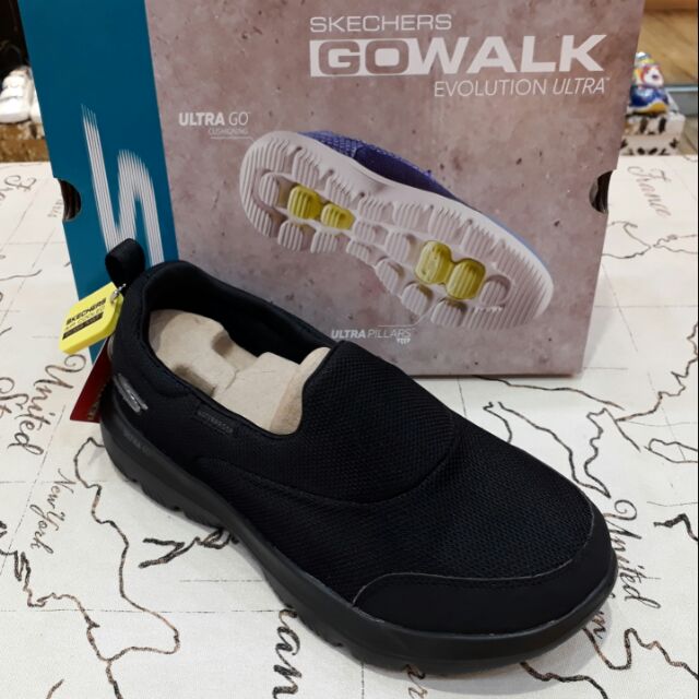 SKECHERS 男全天候系列 GO WALK EVOLUTION ULTRA GO 54755BBK