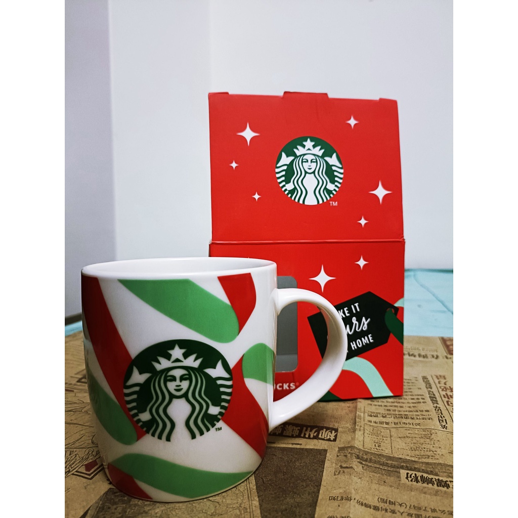 現貨-星巴克節日限定款馬克杯  STARBUCKS 炫彩咖啡杯 禮品