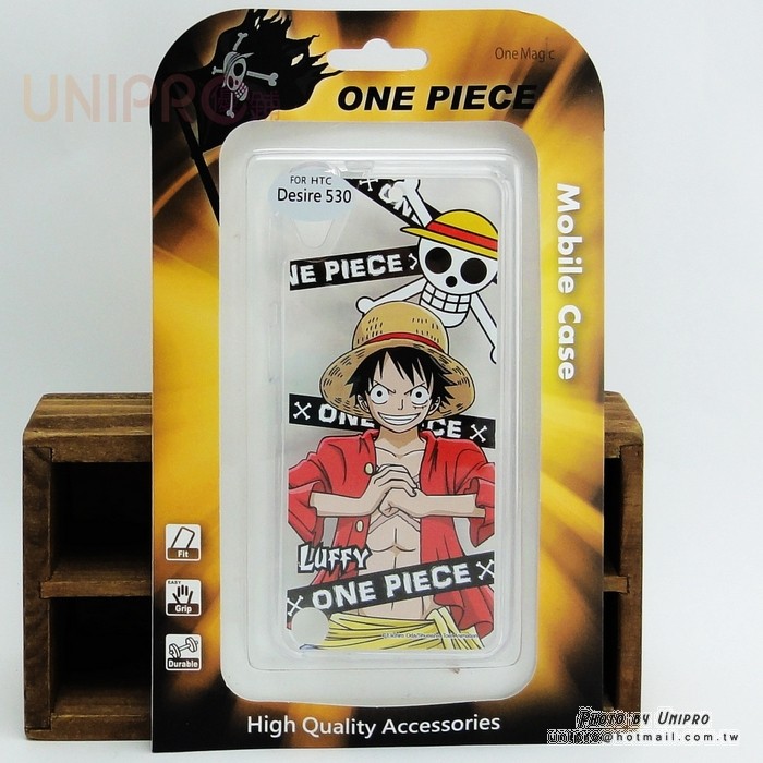 HTC Desire 626 530 628 航海王 One Piece 黑條紋 魯夫 TPU 手機殼 正版授權 海賊王