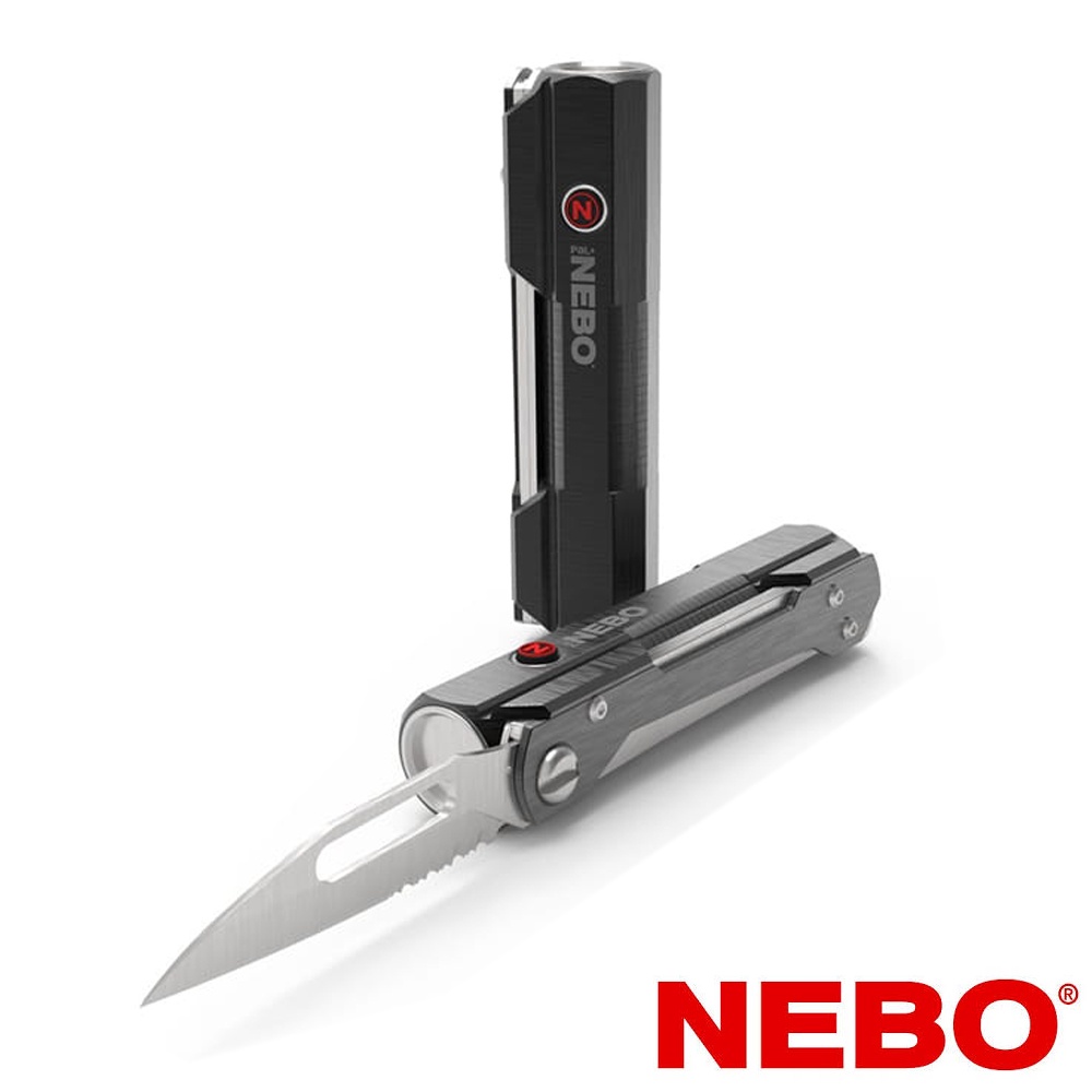 【NEBO】PAL+ 隨身刀具三合一多用途手電筒 NE6715TB
