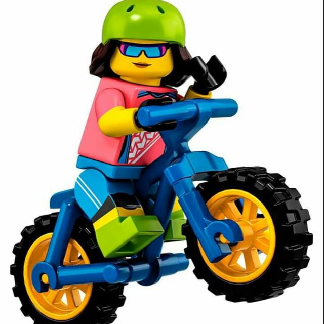 全新 LEGO 樂高 71025 minifigures 人偶包 腳踏車 抽抽樂 19代 MOUNTAIN BIKER