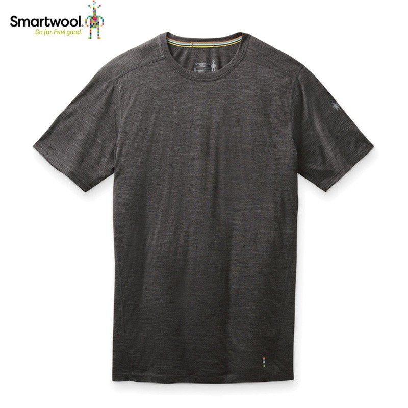 【SmartWool 美國】 男款 NTS Micro 150 短袖內著衣 鋼鐵霧灰 SW000745D36 排汗衣