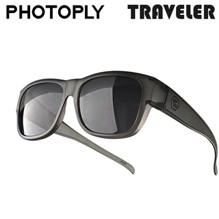 又敗家PHOTOPLY少色偏TRAVELER抗紅外線套式太陽眼鏡TR2-99I9抗紫外UV400抗眩光HPX-S套鏡墨鏡