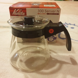 日本 Kalita 咖啡壺 耐熱 玻璃壺 300ml 耐熱溫度差120℃ 手沖咖啡 承接壺 花茶壺 咖啡下壺 玻璃壺